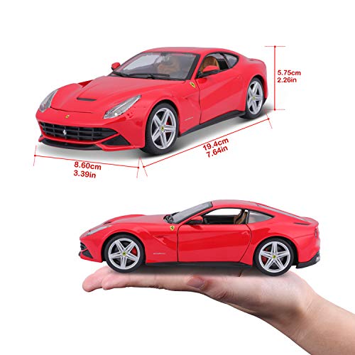 Ferrari F12 Berlinetta 1/24 Burago Vermelho