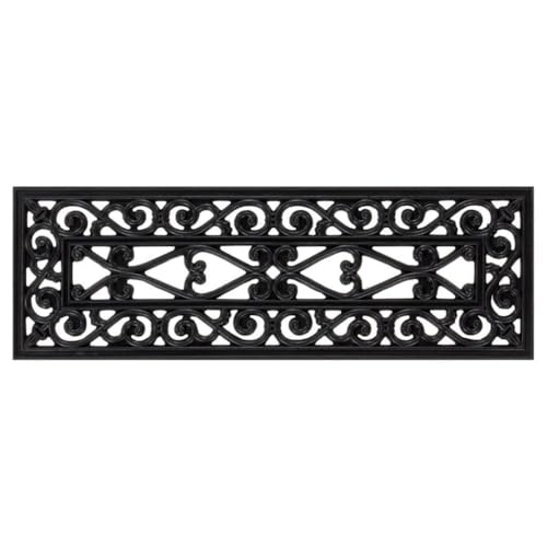 Tapis d'escalier en caoutchouc pour jardin et entrée de maison sécurisée
