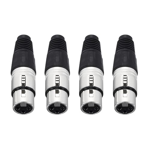Connecteurs XLR femelles 3 broches pour éliminer les bruits parasites de votre mixeur