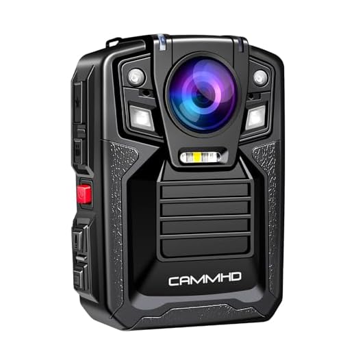 4K Body Camera with Long Battery Life
