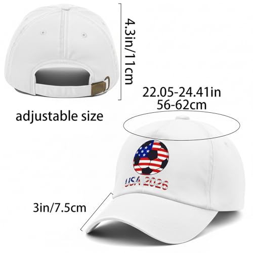 Gorra de Béisbol Ajustable Mundial de Fútbol 2026 miniatura 2