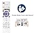 Universal TV Remote Replacement for TCL/LG/Samsung/RCA/Vizio/Philips/Hisense/Sanyo/JVC/Seiki/Hitachi/Magnavox/Panasonic and More Brands LED LCD 3D Smart TV Remote Control