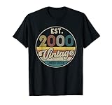 Est. 2000 Vintage 2000 Limited Edition 21st Birthday T-Shirt