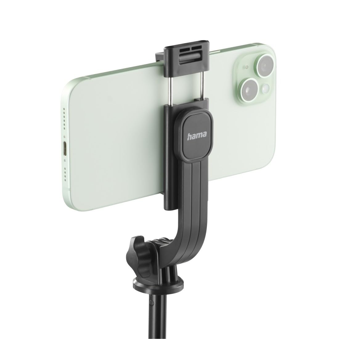 Hama Selfie Stick 3 in 1 38-170 cm con telecomando Bluetooth (treppiede da viaggio leggero 260 g, dimensioni piegato 31 cm, treppiede per telefono con telecomando, supporto cellulare per iPhone
