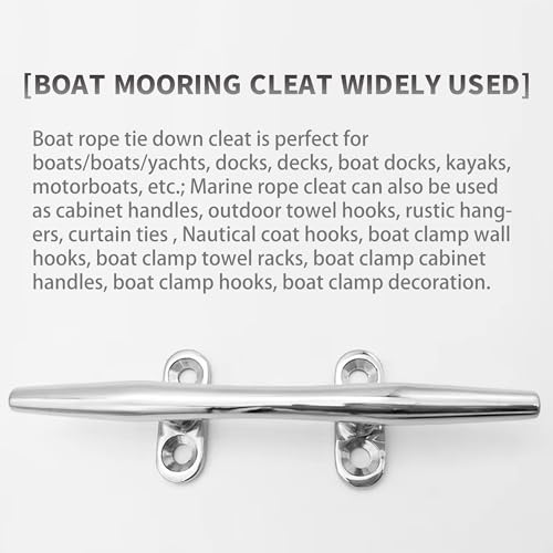 image for MEMUME Stainless Steel Boat Dock Cleats 4