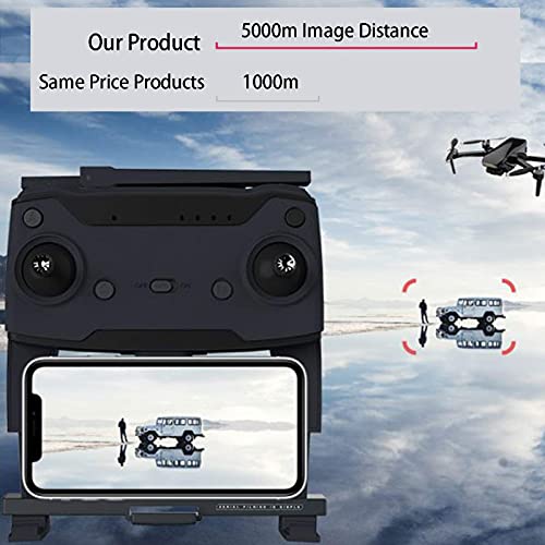 HYCy 3-Achsen Gimbal Mini Drohne mit 4k Kamera für Erwachsene 5GHz Live Video Rc Quadcopter Dual Kameras Tragetasche… – Bild 7