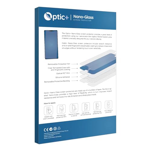 Optic+ Nano Glass Screen Protector Compatible with CFMOTO U10 Pro (2025) - Thumbnail 2