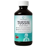 Revasol Tussin Cough Syrup, Mucus Clear for Phlegm and Congestion, Tussin Guaifenesin Liquid & Chest Decongestant for Adults and Kids 12 and Up, Expectorant Mucus Support Liquid