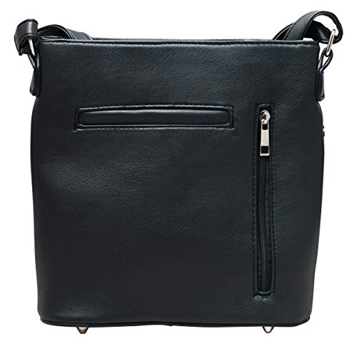 Western USA American Flag Stars Stripes Purse Women Crossbody Handbag (USA Flag Purse)2