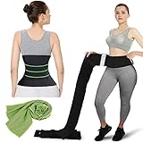 ALIYE ELF TikTok SnatchMe Up Taillentrainer, Taillentrainer, Trimmer für Damen, Bandage zum Wickeln, Bauchschweißwickel, Übergröße, 12,5 cm/4 m (Upgrade)