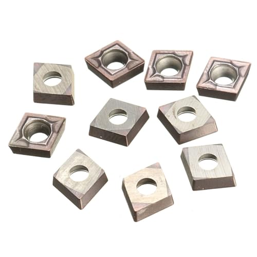 Insertos de carburo metálico cerámico para torno 30 pzas miniatura 5