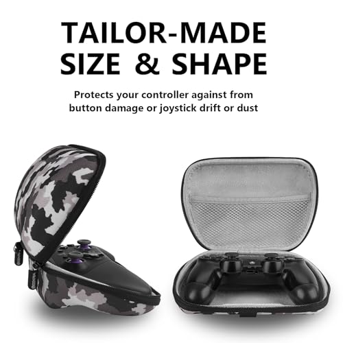 GEEKRIA Estuche de Viaje Compatible con Switch Pro/Razer V2 Pro/Victrix/Luna/Steam Controller Accesorios para Juegos Estuche rígido Estuche de Transporte - imagen 3