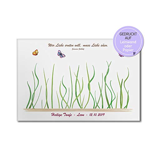 FEENSTAUB Gästebild Taufe, Gästebuch Fingerabdruck Taufe, personalisiertes Fingerabdruckbild, Fingerprint Willkommensfeier, Taufbild Fingerabdruck, Taufbaum Fingerabdruck Leinwand, Blumen FEENSTAUB Gästebild Taufe, Gästebuch Fingerabdruck Taufe, personalisiertes Fingerabdruckbild, Fingerprint Willkommensfeier, Taufbild Fingerabdruck, Taufbaum Fingerabdruck Leinwand, Blumen