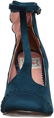 Bettie Page Women's BP403-VIO Pump, Blue, 6 B US | Image 1
