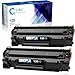 LxTek 2 Pack Compatible 128 Toner Cartridge Replacement for Canon CRG128 128 for Canon ImageCLASS D530 D550 MF4570dw MF4570dn MF4770n MF4880dw MF4890dw MF4580dn MF4420n MF4450,Canon FaxPhone L190 L100