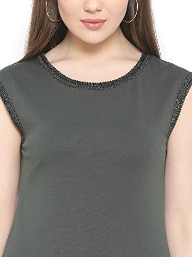 Image of RARE Women Red Lace Detail Top (EP1408)