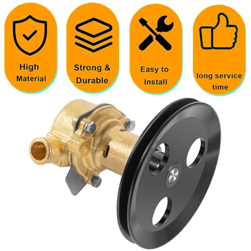 Image of RA057007 Raw Sea Water Impeller Pump suitable for Ford marine 351, 302, 5.0, 5.8 engine,Replace for Sherwood Pleasurecraft G20, G21, G-21,Replace for Jabsco 18830-0010