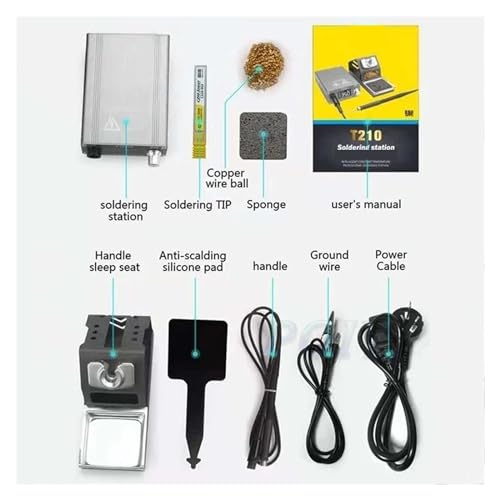 Estación de soldadura para reparación teléfonos y circuitos T245 7