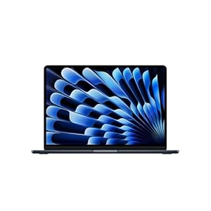 Apple 2025 MacBook Air 13-inch Laptop with M4 chip: Built for Apple Intelligence, 13.6-inch Liquid Retina Display, 16GB Unified Memory, 256GB SSD Storage, 12MP Center Stage Camera, Touch ID; Midnight