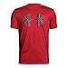 Under Armour Boys' Tech Big Logo Solid T-Shirt, Red (600)/Black, Youth Large