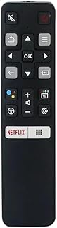 جهاز تحكم عن بعد لاسلكي جديد للمنزل تي سي ال مع زر نتفليكس للتلفزيون الذكي RC802V FUR6 FNR1 FMR1، لجهاز البث