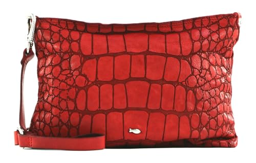 Campomaggi Centaurus une pochette italienne en cuir rouge coup de cœur