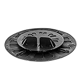 Gartenwelt Riegelsberger 120 Stück 11-15 mm Terrassenlager für Balken WPC Aluminium BPC Auflagefuß Terrassenträger Stelzlager Drehfuß Terrassenträger Stützenfuß Terrassenboden Bodenträger Terrasse