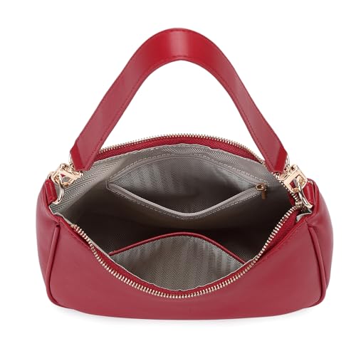 Image of CYHTWSDJ Shoulder Bags for Women, Cute Hobo Tote Handbag Mini Clutch Purse with Zipper Closure