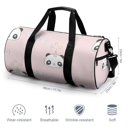 Sac de voyage licorne panda idéal pour vos week-ends camping - 2