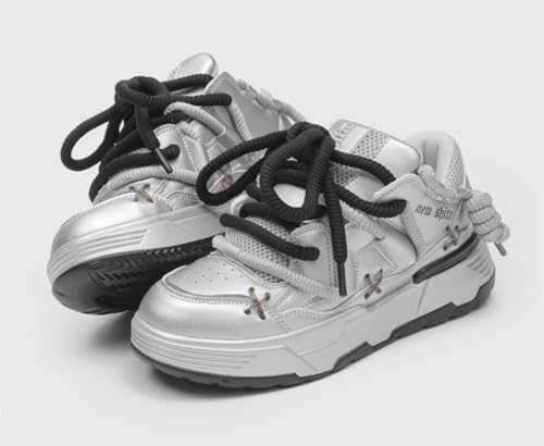 Men's Walking Chunky Sneakers，Non Slip Workout Gym Shoes Breathable Running Fashion Board Shoes，Lightweight Comfort Walking Footwear for Women Men3