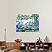 Wieco Art Water Lilies Floral Canvas Prints Wall Art by Claude Monet Famous Oil Paintings Flowers Reproduction for Kitchen Bedroom Bathroom Home Decor Modern Classic Landscape Pictures Giclee Artwork