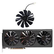 85mm DC 12V 0.45A 4Pin CF1010U12S GPU Fan for XFX RX5700XT 5700 5600XT Thicc III PRO Graphics Card Cooling Fans Fan-A