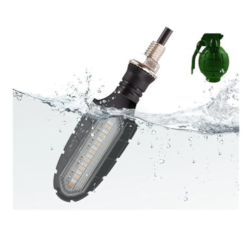 Clignotant de moto double face LED étanche pour feu de circulation diurne - 5