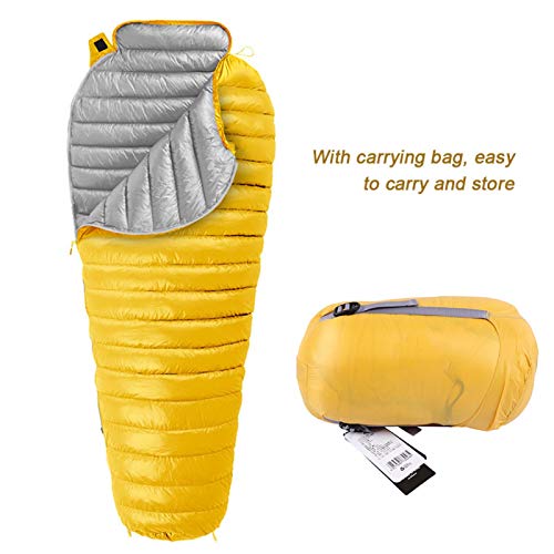 Saco de dormir de nylon dobrável para adultos ao ar livre de inverno para viagens para montanhismo e