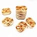PsajfzZ 6 PCS Artificial Barbecue Lotus Root Slice Fake Vegetable Slices Decoration Photography Props