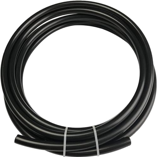 flexiable rubber Black Nitrile Rubber Fuel Tube Petrol Diesel Oil Line Hose Pipe 3mm-12mm Soft Tubing Oil, Wear, Acid and Alkali Resistant 1 Meter drain elastic (Size : 5X8mm)