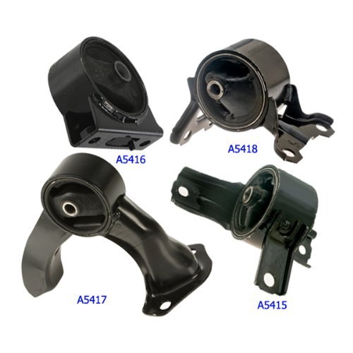 Fits: 2007-2011 Dodge Caliber 2.0L Engine Motor & Trans Mount Full Set 4PCS 07 08 09 10 11 A5415 A5416 A5417 A5418