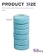 PAIYUE 50PCS Windshield Washer Tablets,Car Accessories Windshield Wiper Fluid Solid Effervescent Wiper Tablet,Remove Auto Glass Stains Clear Car Vision,Suitable for Cleaning Most Vehicles