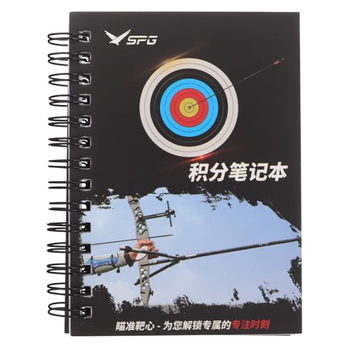 INOOMP Libreta de anotaciones para torneos - Cuaderno de Bolsillo para anotaciones Deportivas, Hoja de Seguimiento de Juego, Libro de Registro de Jugadores, Suministros para de competición