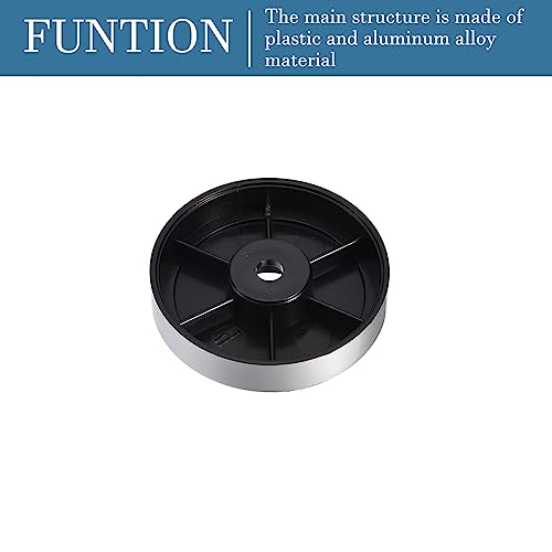 QUARKZMAN 40mm Lautsprecher Spikes Stand Füße x 10STK. Verstärker Pad Fuß Stoßdämpfung Füße Pad Stand für CD Player und Audio Lautsprecher, [Silber]