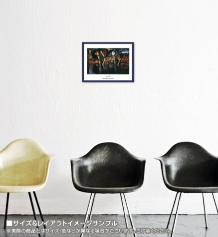 【貴重】　サルバドールダリ　ポスター　FCバルセロナ　新品額付き 貴重】 サルバドールダリ ポスター FCバルセロナ 新品額付き