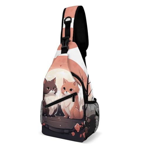 Bolso tipo sling deportivo para hombre y mujer