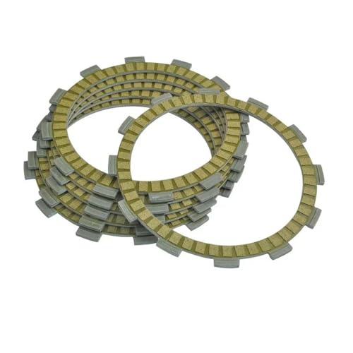 Discos de embrague para moto DR500 y LS650, kit de repuesto de 5+1 piezas fibrosas