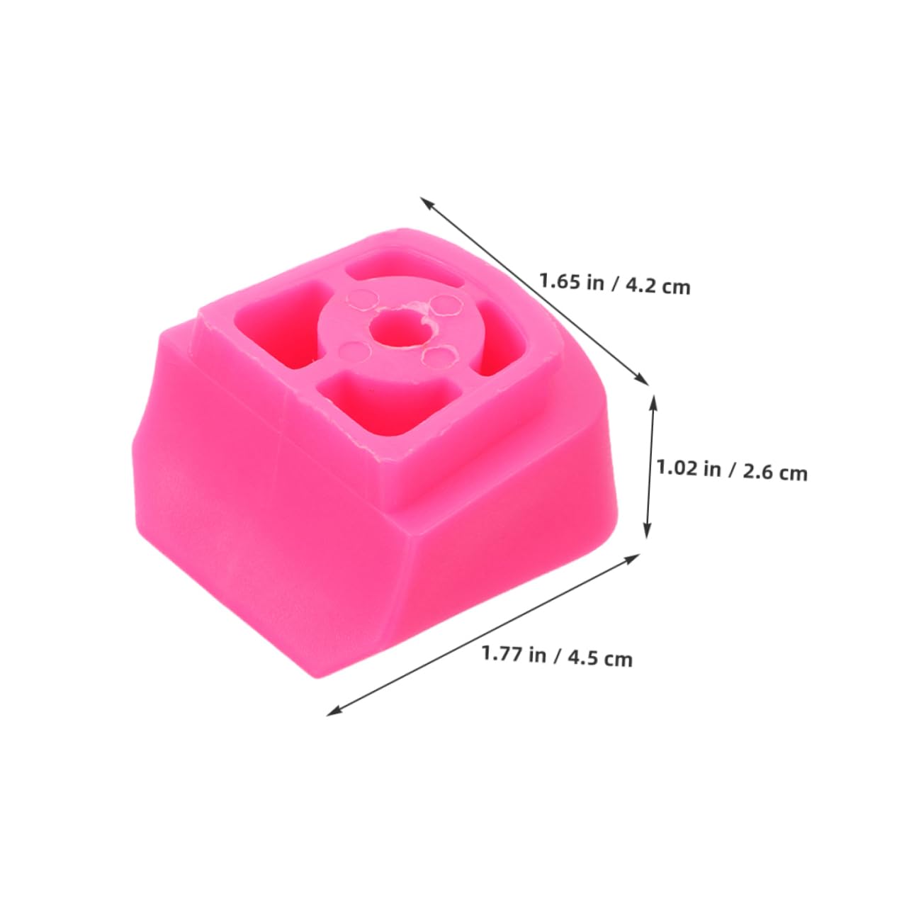 Bremsen für Inliner Kinder 2stücke Universelle Rollschuhteile mit Rutschfestem Zehenstopper aus Gummi und Edelstahl für Bremsenwechsel an Kinder Skates