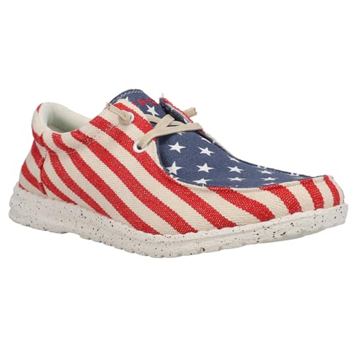 Image of ROPER Womens Hang Loose Slip On Sneakers Shoes Casual - Blue