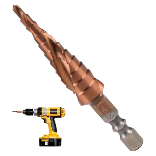 M35 Cobalt Step Drill with 11 Sizes