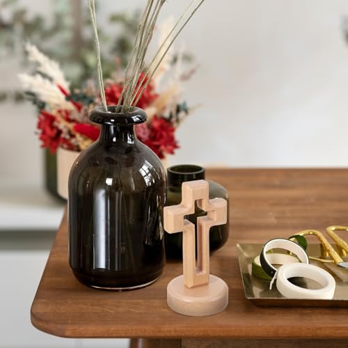 Cruz de madera para bautizo y comunión Gatuida como recuerdo inolvidable 4