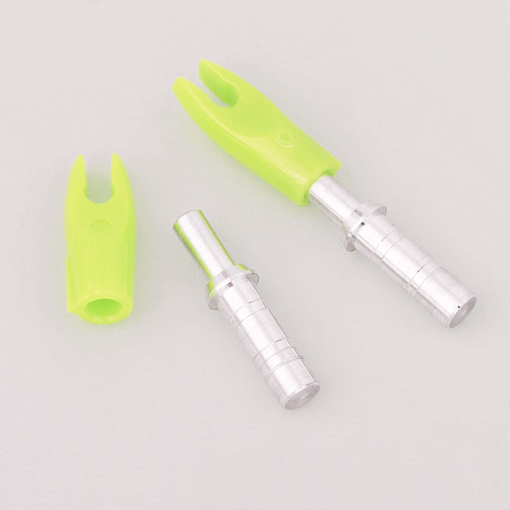 Sharplace 12 Encoches de de de à L' en Plastique pour Arbre de Flèche ID 4.2mm