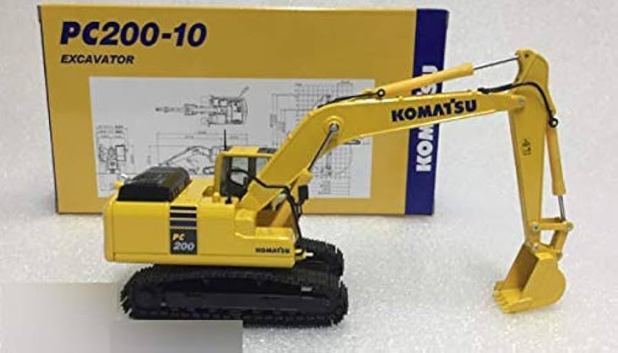 ミニカー KOMATSU pc200-10 Amazon | KOMASTU 1/50 完成品 PC200-10 EXCAVATOR ダイキャスト 掘削