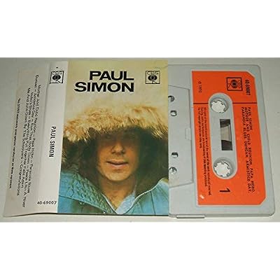 PAUL SIMON. SAME. ORIGINAL 1972 11 TRACK AUDIO CASSETTE TAPE WITH PAPER LABELS.